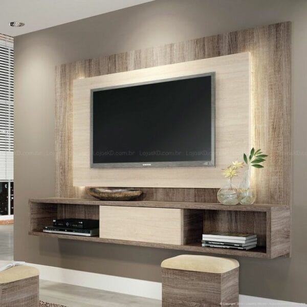 TV Unit Premium frosty white Finish (6*7) - Image 2